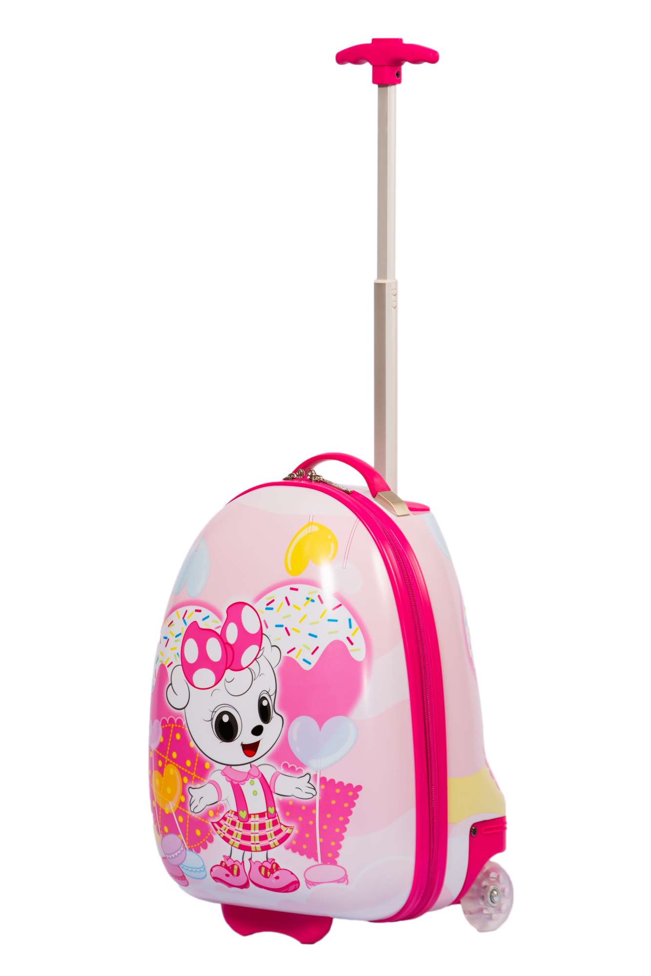 Alezar Lasten Matkalaukku pinkki 16" 